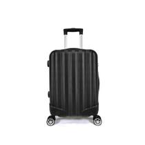 Mala De Bordo Abs 4 Rodas Action Fortt Preta - Mab02-pt