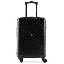 Mala de Bordo Abs 4 Rodas Detroit Preta