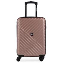Mala de Bordo Abs 4 Rodas Detroit Rosé Bagaggio Mala de Bordo Abs 4 Rodas Detroit Rosé Bagaggio