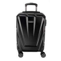 Mala de Bordo ABS para viagem Expansível em Policarbonato SAMSONITE Vegas Cadeado TSA e Rodas Duplas Preta