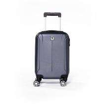 Mala de Bordo ABS para Viagem Vilabon Vb0218 Cadeado Integrado Rodas Duplas 360 Azul Tam PP
