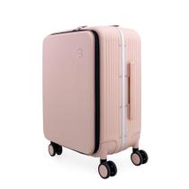 Mala de Bordo com localizador e compartimento para MacBook e iPad, Originais iPlace, Rosa