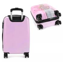 Mala de Bordo Escolar 4 Rodinhas 360º Barbie - Luxcel