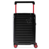 Mala de Bordo Flamengo 10 Kg Policarbonato 4 Rodas Premium Oficial Preta Mala de Bordo Flamengo 10 Kg Policarbonato 4 Rodas Premium Oficial Preta