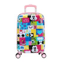 Mala de Bordo Infantil Disney - LUXCEL Rosa