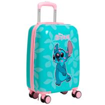 Mala de Bordo Infantil Stitch Com Senha Rodinha Dupla