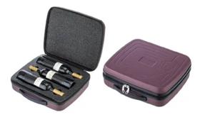 Mala De Bordo Maleta Abs Para 3 Garrafas De Vinho Espumante Mala De Bordo Maleta Abs Para 3 Garrafas De Vinho Espumante