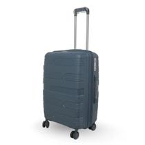 Mala De Bordo Menat Elefante 10kg Polipropileno Azul 4 Rodas Com Cadeado Mala De Bordo Menat Elefante 10kg Polipropileno Azul 4 Rodas Com Cadeado