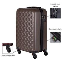 Mala de bordo padrão anac para viagem 10kgs diamond