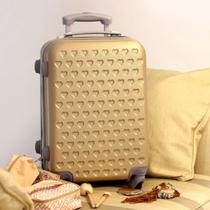 Mala de Bordo para Viagem Love Dourada Jacki Design