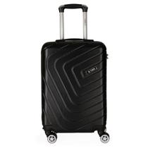 Mala De Bordo Pequena Em Abs Yins Ys21158 Cadeado Integrado Rodas Duplas Giro 360º Preto P Mala De Bordo Pequena Em Abs Yins Ys21158 Cadeado Integrado Rodas Duplas Giro 360º Preto P