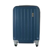 Mala de Bordo Pequena para Viagem Abs Ika Scorpion Cadeado Integrado Rodas Giro 360º - Azul Marinho, P