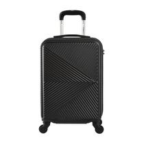 Mala de Bordo Pequena para Viagem em Abs Yins 21116 Cadeado Integrado Rodas 360º Preto Mala de Bordo Pequena para Viagem em Abs Yins 21116 Cadeado Integrado Rodas 360º Preto