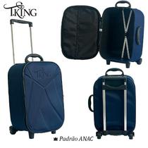 Mala de Bordo Pequena Viagem 10kg Padrão ANAC Rodinhas - T.King Mala de Bordo Pequena Viagem 10kg Padrão ANAC Rodinhas - T.King