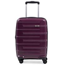 Mala de Bordo Polipropileno 4 Rodas SwissOne Montreux Roxo Mala de Bordo Polipropileno 4 Rodas SwissOne Montreux Roxo