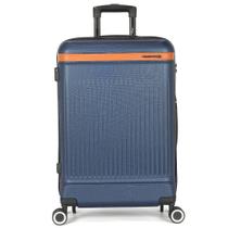 Mala de Bordo Polo King Aspem Azul em ABS Rodas 360 Cadeado Mala de Bordo Polo King Aspem Azul em ABS Rodas 360 Cadeado