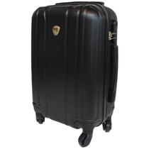 Mala De Bordo Rígida 51cm altura Esmeralda da MMS Bags Preta