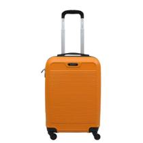 Mala De Bordo Viagem Abs 20 Polegadas Com Cadeado Laranja Mala De Bordo Viagem Abs 20 Polegadas Com Cadeado Laranja