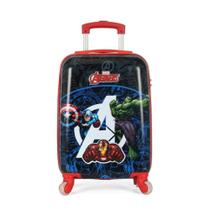 Mala De Bordo Viagem Avengers Marvel Com Rodinhas e Cadeado - Mala De Bordo Viagem Avengers Marvel Com Rodinhas e Cadeado -