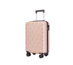 Mala De Bordo Viagem Pequena Rodinhas 360 Abs Com Cadeado