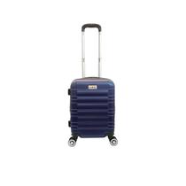 Mala de Bordo Viagem Rodinhas Dupla 360 Aviao Mao Embarque reforcada Leve Pequena 8kg Abs