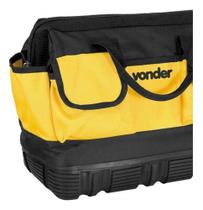 Mala De Ferramentas Com Base Emborrachada Vonder Bl010 Cor:Amarelo