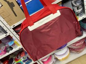 Mala de Mão Premium Tupperware Vermelha e Branca Mala de Mão Premium Tupperware Vermelha e Branca