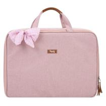 Mala de Maternidade Hug Extra Grande Mescla Rosa