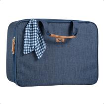 Mala de Maternidade Mescla Azul Marinho XG Hug