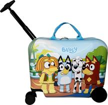 Mala de Passeio Ride-On Fast Forward 18" para Crianças - Personagem Bluey