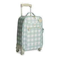 Mala de Rodinha Bear Xadrez Menta - Masterbag