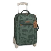 Mala de rodinha c/ 1 compartimento safari verde masterbag baby