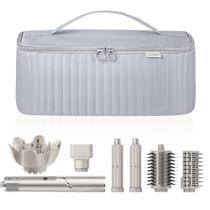 Mala de transporte de viagem Lexeeco para secador de cabelo Shark Flexstyle Dyson Airwrap Mala de transporte de viagem Lexeeco para secador de cabelo Shark Flexstyle Dyson Airwrap