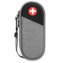 Mala de transporte médica SITHON EpiPen isolada cinza/preta