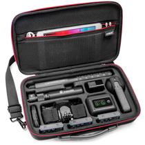 Mala de transporte SYMIK S320-X para Insta360 X5 X4 com alça e bolso Mala de transporte SYMIK S320-X para Insta360 X5 X4 com alça e bolso