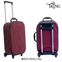 Mala De Viagem 23 Kg Média Com Rodinhas Ideal Para Despachar - T.King