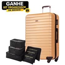 Mala de Viagem 23kg Para Despachar em ABS Original Sestini Garantia Vitalícia com Kit Organizador Mala de Viagem 23kg Para Despachar em ABS Original Sestini Garantia Vitalícia com Kit Organizador