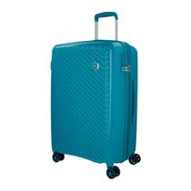 Mala de Viagem 32Kg AMERICAN TOURISTER Zanzibar Grande Azul Ziper Expansor Cadeado TSA Rodas Duplas Giratória ORIGINAL Super Leve e Resistente