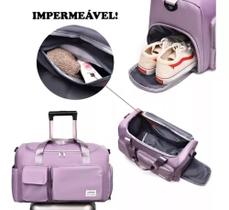 Mala de Viagem Bolsa de Mão Transversal Feminina Masculina