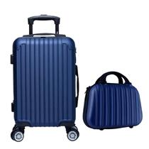 Mala De Viagem Bordo 10kg + Frasqueira Com Rodinhas 360 Abs Mala De Viagem Bordo 10kg + Frasqueira Com Rodinhas 360 Abs