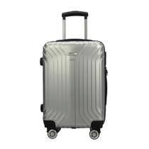 Mala De Viagem Bordo 10KG Multmaxx em ABS Rígida e Leve Com Rodinhas 360 e Fechadura Com Senha Prata Mala De Viagem Bordo 10KG Multmaxx em ABS Rígida e Leve Com Rodinhas 360 e Fechadura Com Senha Prata