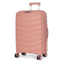 Mala De Viagem Bordo Clássica ABS rodas 360 Polo King - Luxcel