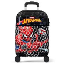 Mala De Viagem Bordo Infantil 4 Rodas Marvel Spider Man