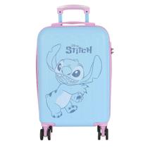 Mala De Viagem Bordo Infantil Stitch Disney 4 Rodas Luxcel