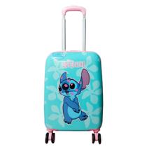 Mala De Viagem Bordo Infantil Stitch Disney 4 Rodas Luxcel