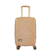 Mala de Viagem Bordo NBA SPACE Dourada 360º TSA ABS Retrátil