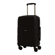 Mala de viagem bordo pequena 10 kg padrão anac eleve roas duplas 360 ABS equipage