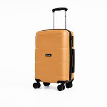 Mala de viagem bordo pequena 10 kg padrão anac eleve roas duplas 360 ABS equipage Mala de viagem bordo pequena 10 kg padrão anac eleve roas duplas 360 ABS equipage