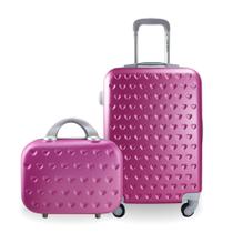 Mala de Viagem Bordo Pequena Rígida ABS Rodinhas 360 + Frasqueira de Mão Mala de Viagem Bordo Pequena Rígida ABS Rodinhas 360 + Frasqueira de Mão