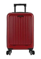 Mala de Viagem Bordo Policarbonato Bremen Notebook com TSA e Porta Garrafas Polo King